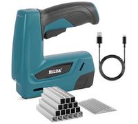 OurLeeme Cordless Staple Gun, 2 in 1 Rechargeable with 2000 Pcs Staples