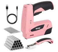 OurLeeme Cordless Staple Gun, 2 in 1 Rechargeable with 2000 Pcs Staples