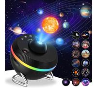 OurLeeme Galaxy Projector Light for Bedroom, 13 in 1 Planetarium Star Projector Upgrade with 6 RGB Modes, Starry Sky Night Light with Timer, Space Lamp for Adults Kids Decoration