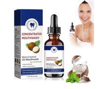 Ourlyard Coconut Oil Mouthwash Essential Oil, Ourlyard Mouthwash, Coconut Fresh Oil-Pulling Mouthwash, Ourlyard Organic Coconut Oil Mouthwash,Coconut Fresh Oil-Pulling Mouthwash (1PCS)