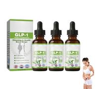 Ourlyard GLP-1 Health Boost Drops,GLP-1 Moringa Drops,Advanced GLP-1 SupplementDrops,GLP-1 Moringa Health BoostDrops,Organic MoringaGLP-1,Fast and Easy to Use,Supplement Drop for Men Women (3)