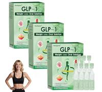 Ourlyard GLP-1 Six-in-One Health Solution Oral Liquid, Advanced GLP-1 Oral Liquid, Ourlyard GLP-1 Drops, Natural Plant Extract, for Men & Women (3 Box)