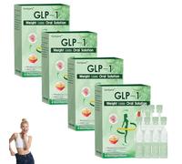 Ourlyard GLP-1 Six-in-One Health Solution Oral Liquid,Advanced GLP-1 Oral Liquid,Ourlyard glp1 weight loss drops,GLP-1 Oral Solution,GLP-1 Peptide Complex Serum,Natural Plant Extract (4 Box 28 sticks)