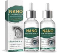 Ourlyard Nano Eye Drops Serum - All Natural Formula to Relieve Dry Eyes, Reduce Eye Strain & Improve Vision - Portable Multi-Purpose Drops for Presbyopia & Fatigue (30ML, 2 PCS)