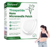 Ourlyard Tirzepatide Nano Microneedle Patch, professional nano micro needle patch, gentle skin-friendly material, natural tirzepatide patch suitable for all skin types (1 Box)
