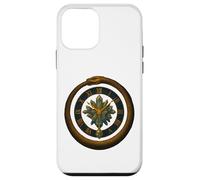 Ouroboros Clock Crystal Time Symbol Mystic Design Case for iPhone 12 mini