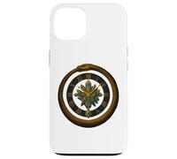 Ouroboros Clock Crystal Time Symbol Mystic Design Case for iPhone 13