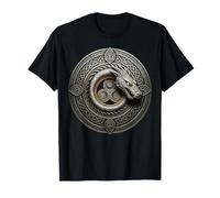 'Ouroboros Dragon' s Eternity Symbol s Celtic Knotwork Norse T-Shirt