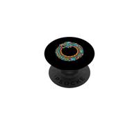 Ouroboros Quetzalcoatl Feathered Serpent Aztec Mayan Art PopSockets Adhesive PopGrip