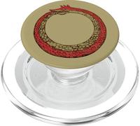 Ouroboros Serpent or Dragon Biting its Tail Medieval PopSockets PopGrip for MagSafe