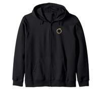 OUROBOROS SNAKE OR DRAGON SYMBOL Zip Hoodie
