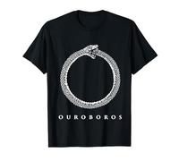 Ouroboros Uroboros self-eating snake symbol circle Eternity T-Shirt