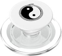 Ouroboros Yin Yang Spiritual Meditation Gift PopSockets PopGrip for MagSafe