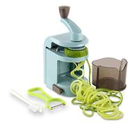 Ourokhome Vegetable Spiralizer Zucchini Noodles Maker - 4 Built-in Spiral Slicer Blade for Veggie Spaghetti Paste