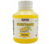 OURONS 250ml Sweetcorn Flavour Boilie Dip Fishing Bait Glug