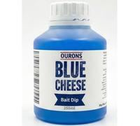 OURONS Blue Cheese Fishing Bait 250ml - Thick Translucent Dip Glug or Soak