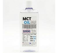 OURONS Premium MCT Oil C8-C10 100ml - Fractionated Coconut Oil, Keto