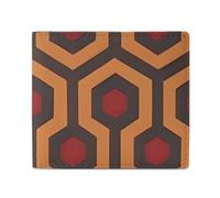 OURTEV Wallet for Men Credit Card Holder Shining Overlook Slim Leather Wallet for Women Menâ€™s Wallet, style, One Size, Vintage