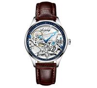 Ourui Men's Watches,Tourbillon Fully Hollow Fully Automatic Mechanical Watch Trend Waterproof Men's Watch, H