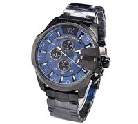 Ourui Wrist Watches,Steel Belt Polarized Chameleon Quartz Watch Large Dial Waterproof Men's Watch, A