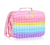 Ouryec Girls Lunch Boxes for School, Pop Lunch Bag for Girls, Insulated Lunch Box for Kids,Office School Supplies Leakproof Cooler Lunch Box