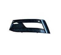 OUSDUO Auto Front Left Or Right Bumper Fog Light Lamp Grille Grill Cover All Black For A1 Sline S-line Sport 2016 2017 2018 (left)