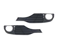 OUSDUO Black Front Drive Side Fog Light Lamp Bezel Cover Fog Lamps Trim Kit Grille Cover For B&MW 320I 328D 2012 2013 2014 2015 (Left and Right)