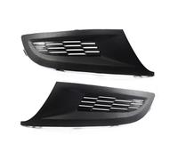 OUSDUO Car Front Bumper Lower Fog Lamp Grille Cover Fog Light Grill For Polo 2009 2010 2011 2012 2013 2014 2015 Foglight (Style A-1 pair)