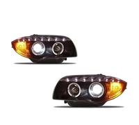 OUSDUO Car Headlights For 1 Series E87 2004-2011 Full LED Headlamp Assembly Upgrade High Configure Projector Lens(Low beam yellow light)