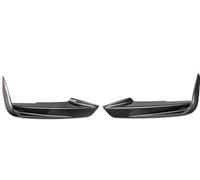 OUSDUO For B&MW F30 F31 Sport 2012-2019 Fog Lamp Eyebrow Frame Cover Grille 1 Pair Car Front Bumper Lip Splitter Canards Spoiler (Type A-Carbon Look)