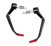 OUSDUO for B&MW Universal Handlebar Grips Handle Bar Brake Clutch Levers Handguards Guard Protector Motorbike Handguards(Red)