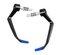 OUSDUO for B&MW Universal Handlebar Grips Handle Bar Brake Clutch Levers Handguards Guard Protector Motorbike Handguards(Blue)