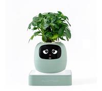 OUSEITECH Upgraded Smart Pet Flower Pot 2.0, Fully Upgraded Version,Interactive Flower Pot, Multifunctional intelligent, Big Data With 7 Sensors To Assist In Planting, for Succulents and Other Plants