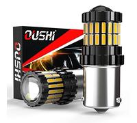 OUSHI BAU15S LED Reverse Light Bulbs, Canbus 6500K White 300% Brightness 2600Lm, PY21W 7507 1156 1156PY LED Bulb with Projector Backup Tail Brake Turn Signal Lights, Pack of 2