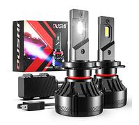 OUSHI H7 LED Headlight Bulb, Canbus 110W 2x10000LM Extremely Bright 6500K Xenon White High Power LED Headlights Conversion Kit (Pack of 2)