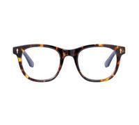 OuShiun Anti Blue Light Reading Glasses For Men/Women，Spring Hinges Round-Frame Glasses Anti-slip nose pads Glasses Scratch Resistant unisex, Tortoiseshell, 1.0