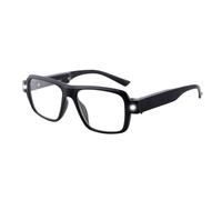 OuShiun Reading Glasses With Lights, Rechargeable LED Lighting Reader Bright And Clear Vision, Suitable For Close Range Work, Hobbies, Reading, craft, Jewelry Making(Black，2.5