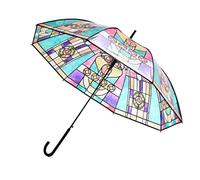 Ousidiman Clear Bubble Umbrella proof and Rain proof Canopy Glass Umbrella for Weddings,Proms or Everyday Protections