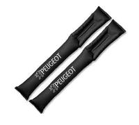 OUSIKA 2pcs Car Seat Gap Filler Pad, Leak Proof Strip, Seat Gap Plug, Interior Decoration Accessories, For Peugeot 3008 508 408 505 208 2008 306 508 5008,Bla-ck