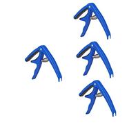 OUSIKA 4pcs Picks Clip - Clip-on Guitar Ereplacement for Universal Mandolin Classical on Accessory Guitars Clamp Capo Fast Style Replacement Electirc Acoustic Ukulele Tuner Electric Guitars