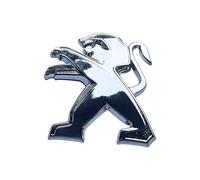 OUSIKA Car Front Bumper Rear Trunk Emblem Sticker, 3D Metal Badge Decal, Exterior Decoration Accessories, For Peugeot 207 307 107 407 507 508 408 308 206 406 1008 5008 3008,a