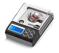 OUSIKA Mini Digital Scale 0.001g High Precision Electronic Jewelry Scales LCD Display Pocket Carat Scales with Tare for Gem,Gold and Lab Scales (Size : 50g/0.001g)