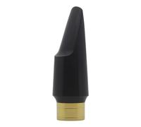 OUSIKA Saxophone Instrument Accessory Alto Saxophone ABS Black Gold Mouthpiece Semi-metal Sax Mouthpiece Accessories Mouthpieces