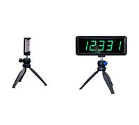 Ousmile Battery Powered Wireless Laser Timer for Sprints Race Clock Running Stopwatch Electronic Bike Speed Training Skating Track Field Timer Motorcycle