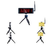 Ousmile Wireless Laser Timer for Sprints, Laser Sprint Timer System for Track 40 60 Yard Dash, Race Clock Stopwatch for Running Speed Tranning(2 Sets)