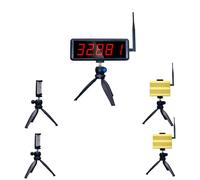 Ousmile Wireless Laser Timer for Sprints, Laser Sprint Timer System for Track 40 60 Yard Dash, Race Clock Stopwatch for Running Speed Tranning(2 Sets)