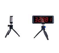 Ousmile Wireless Laser Timer for Sprints, Laser Sprint Timer System for Track 50m Shuttle Run, Race Clock Stopwatch for Running Speed Tranning(1 Set)