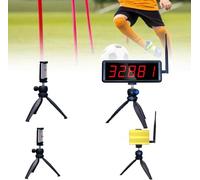 Ousmile Wireless Laser Timer for Sprints, Stopwatch for Track 40 60 Yard Dash, Laser Sprint Timer System, Race Clock for Running/Track Field/Speed Tranning