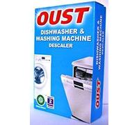 Oust 2 x Dishwasher & Washing Machine Cleaner