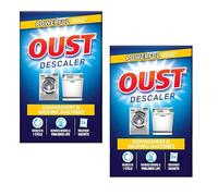 Oust Dishwasher Cleaner and Washing Machine Descaler - Powerful Washing Machine Cleaner For Deep Cleaning - Effectively Dishwasher Cleaner Deep Clean And Refreshes Washers, Pack 2 + Cheeroo Magnet